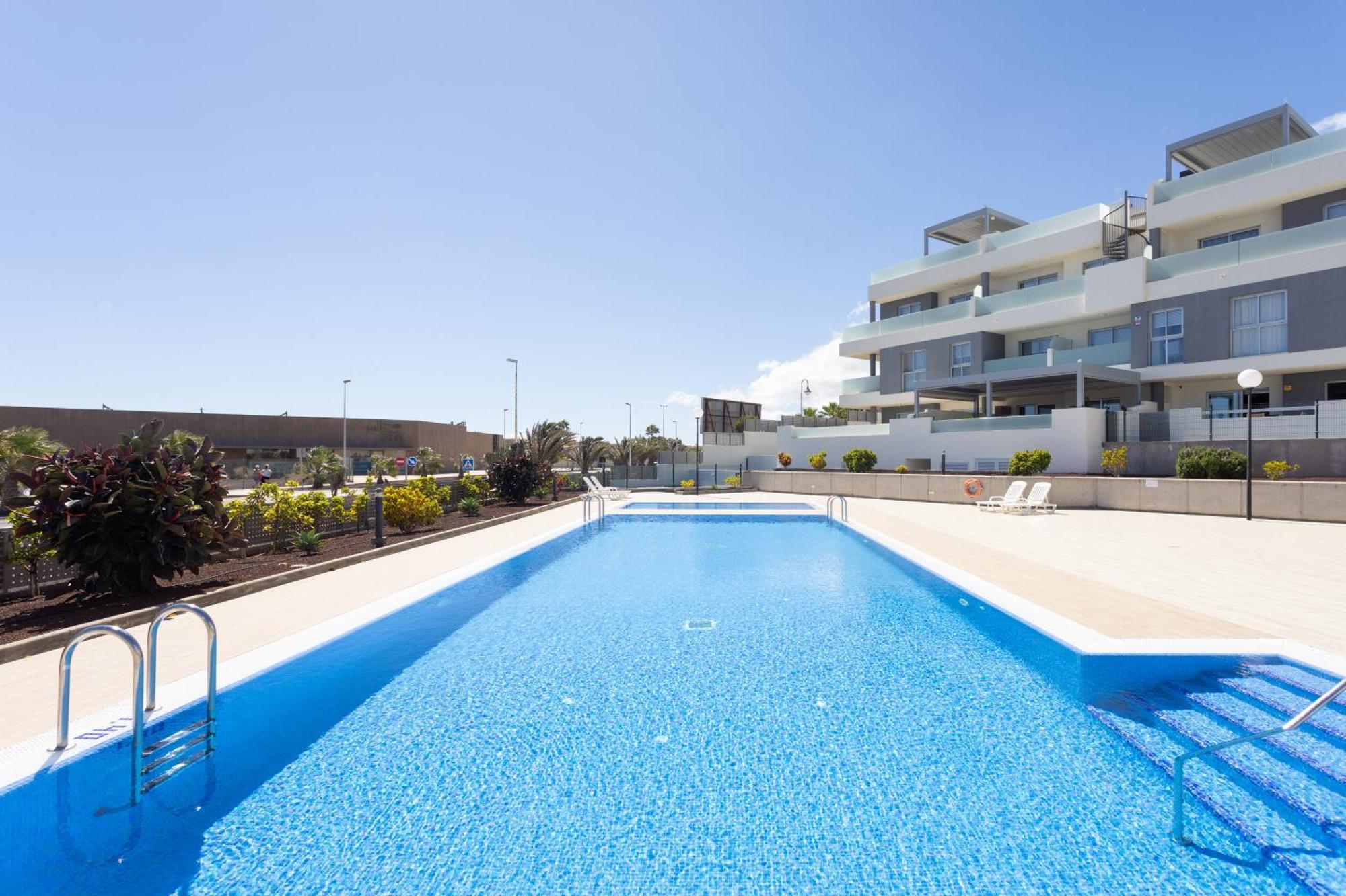 Home2Book Stylish & Relax Attic La Tejita, Pool Exterior foto